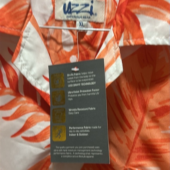 Uzzi Hawaiian shirt, size XL - Picture 2 of 6